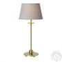 Anna Bordslampa Guld/Grå Oval Lampskärm 46cm från Cottex