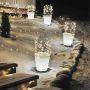 Assisi Blomkruka 28cm LED Plast trafo IP44 från Konstsmide