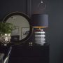 Gatsby Svart/Vit 43cm Lampfot från Pr Home