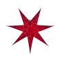Decorus Röd 63cm Pappstjärna från Star Trading