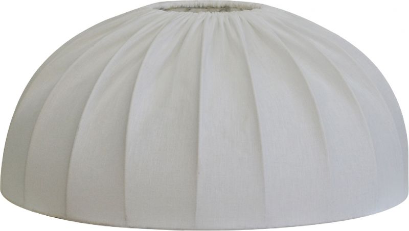 Dome Varjostin Valkoinen Pellava B35H17cm