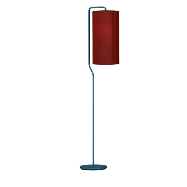 Pensile lattialamppu Azurite/Punainen 170cm
