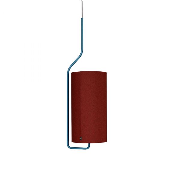 Pensile lattialamppu Azurite/Punainen 100cm