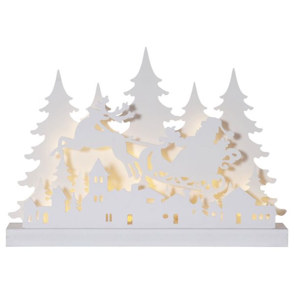 Grandy Advent -kynttilänjalka 60cm valkoinen