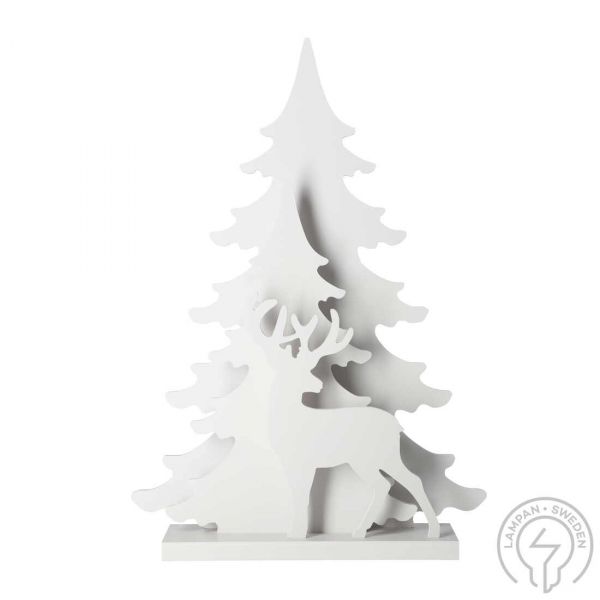Grandy Advent -kynttilänjalka 70cm valkoinen