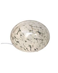 Globus Bordslampa Vit/Prickig 24cm från Aneta Lighting