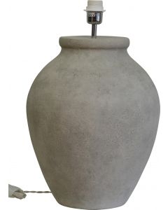 Casagrande Lampfot Natur Keramik 54cm från Hallbergs Lampskärmar